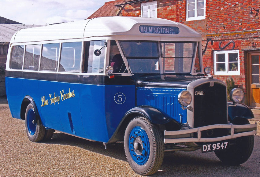 1931 Gilford AS6 now doing film work etc.