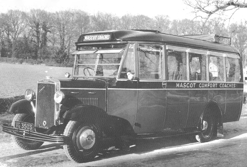 In 1931 Taylor's supplied a 20 seater All-weather Sunsaloon Commer Invader Coach to Leonard Votier of Mascot Coaches in Norwich. The price was ?797.